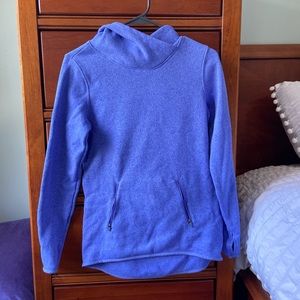 Purple athletic fleece